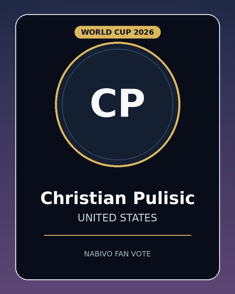Christian Pulisic, United States World Cup player