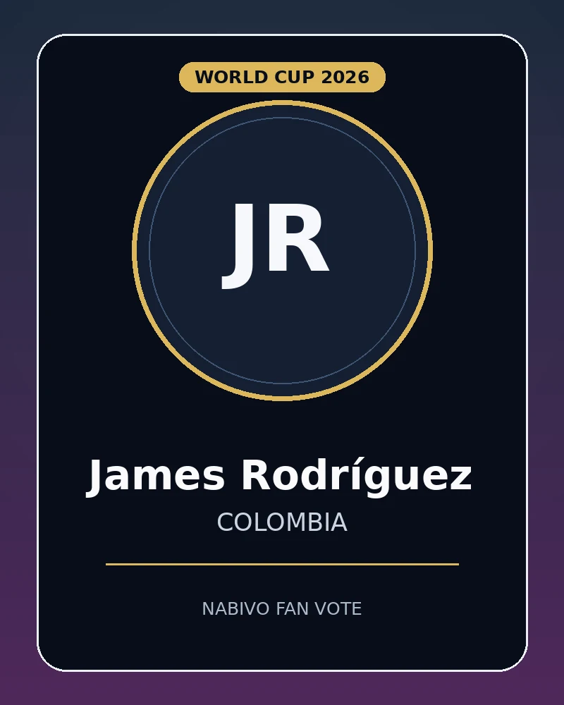 James Rodríguez, Colombia World Cup player
