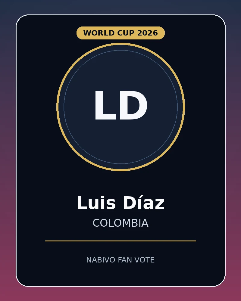 Luis Díaz, Colombia World Cup player